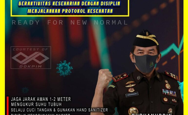  BAHWA SEHUBUNGAN DENGAN PANDEMI COVID-19 DAN AKTIVITAS YANG HARUS TETAP BERJALAN MAKA KITA YANG HARUS MAMPU BERADAPTASI