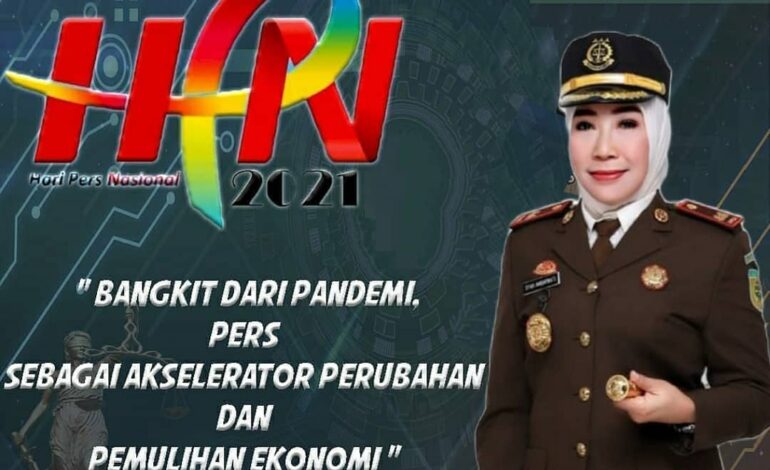  KEPALA KEJAKSAAN NEGERI TULANG BAWANG BERSERTA JAJARAN MENGUCAPKAN SELAMAT HARI PERS NASIONAL “BANGKIT DARI PANDEMI, PERS SEBAGAI AKSELERATOR PERUBAHAN DAN PEMULIHAN EKONOMI”
.
@kejaksaan.ri @kejatilampung #jaksahebat #jaksaindonesia #jaksaagung #jaksasahabatmasyarakat #bersihmelayani #kejaksaanagung #kejaksaanhebat