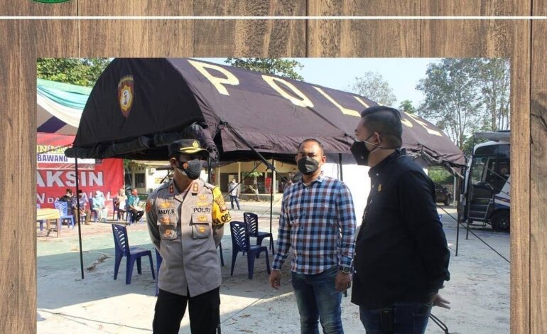  Jumat, 30 Juli 2021 Kepala Kejaksaan Negeri Tulang Bawang yang pada kesempatan kali ini di wakili Kasi Intelijen (Leonardo Adiguna, S