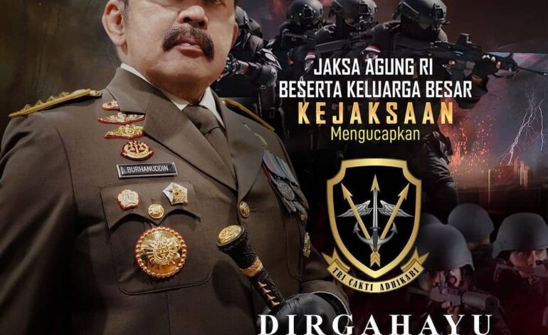  ri Dirgahayu Koopsuss TNI Tricakti Adhikari satuan khusus gabungan tiga matra dengan kesatuan komando