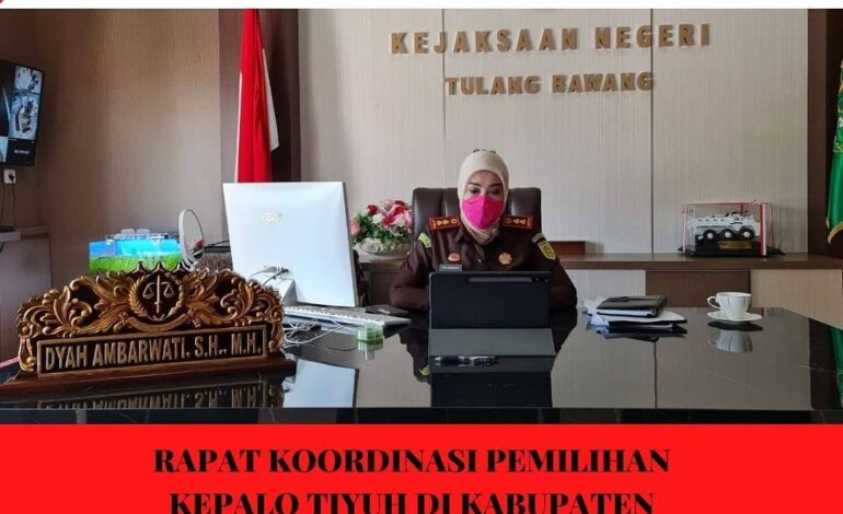  Rabu, 4 Agustus 2021 Kepala Kejaksaan Negeri Tulang Bawang (Dyah Ambarwati, S
