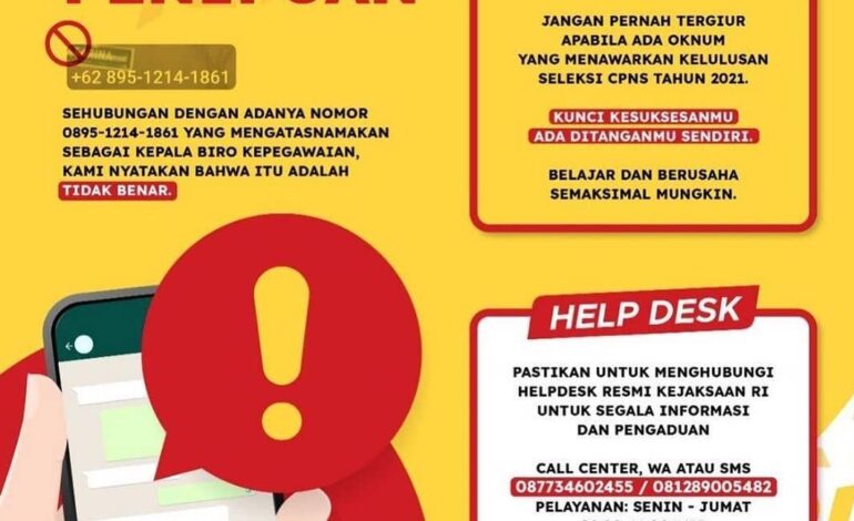  Di tengah proses pelayanan kami yang mengutamakan profesionalisme dan akuntabilitas, masih saja ada oknum yang secara sengaja memanfaatkan situasi,