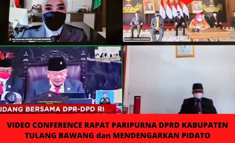  Senin, 16 Agustus 2021 Kepala Kejaksaan Negeri Tulang Bawang (Dyah Ambarwati, S