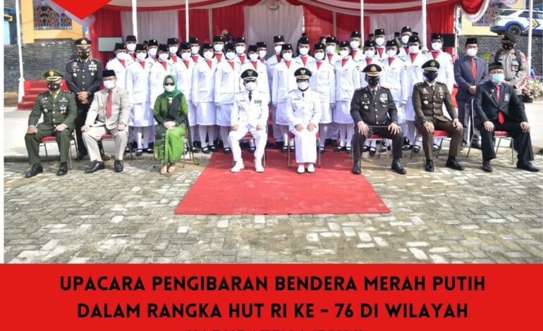  Selasa, 17 Agustus 2021 bertempat di halaman Kantor Bupati Mesuji Kepala Kejaksaan Negeri Tulang Bawang yang pada kesempatan kali ini di wakili oleh Kasi Pengelolaan Barang Bukti dan Barang Rampasan (Baladhika Surengpati, S