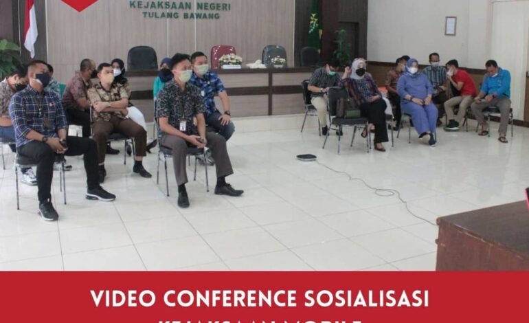  Jumat, 20 Agustus 2021 bertempat di aula kantor Kejaksaan Negeri Tulang Bawang, Kepala Kejaksaan Negeri Tulang Bawang (Dyah Ambarwati, S