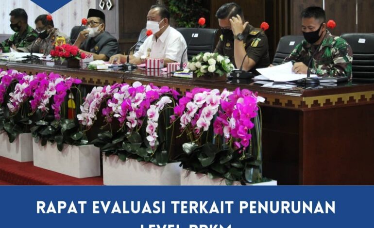  Rabu, 8 September 2021 bertempat di Ruang Rapat Utama Kantor Bupati Tulang Bawang, Kasi Intelijen Leonardo Adiguna, S