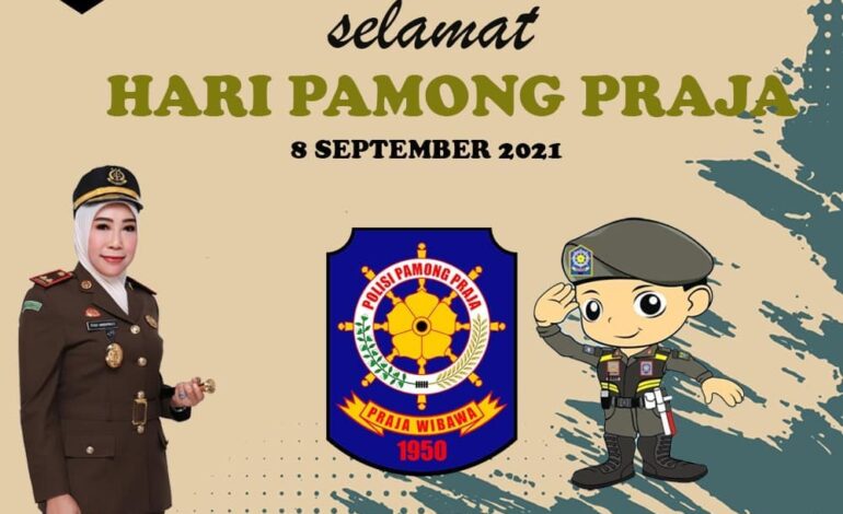  Kepala Kejaksaan Negeri Tulang Bawang Dyah Ambarwati, S.H., M.H beserta seluruh jajaran mengucapkan “Selamat Hari Pamong Praja 8 September 2021”

#kejaksaan #jaksa #pamongpraja #satpolpp #hutpolpp #satuanpolisipamongpraja #tramtib #terusbergerakdanberkarya #berkaryauntukbangsa