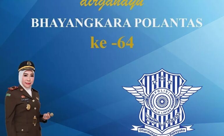  Kepala Kejaksaan Negeri Tulang Bawang Dyah Ambarwati, S.H., M.H beserta jajaran mengucapkan Dirgahayu Bhayangkara Polantas ke-64 “Polantas Yang Presisi Tangguh dan Tumbuh Di ERA Kenormalan Baru”

@kejaksaan.ri @kejatilampung @humaspolrestuba @humaspolresmesuji @humaspolrestubabarat 
#kejaksaan #jaksa #bhayangkara #polantasindonesia #polantas #dirgahayupolantas