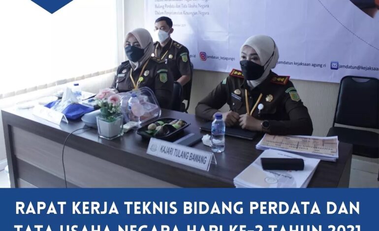  Rabu, 29 September 2021 Kepala Kejaksaan Negeri Tulang Bawang Dyah Ambarwati, S