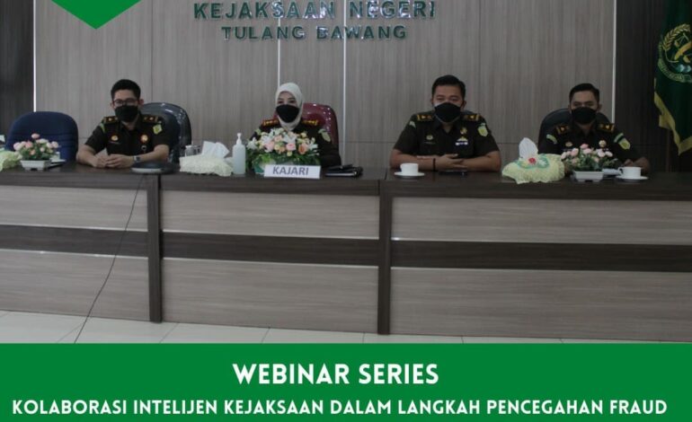  Selasa, 12 Oktober 2021 Kepala Kejaksaan Negeri Tulang Bawang Dyah Ambarwati, S