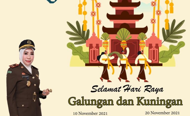  Kepala Kejaksaan Negeri Tulang Bawang (Dyah Ambarwati, S.H., M.H) beserta seluruh jajaran mengucapkan Selamat Hari Raya Galungan dan Kuningan 10 November 2021 – 20 November 2021 
“Semoga Ida Sang Hyang Widhi Wasa memberikan keberkahan dan kerahayuan”

@kejaksaan.ri @kejatilampung 
#kejaksaanri #kejaksaan #kejaksaannegeri #jaksa #jaksakita #jaksasahabatmasyarakat #jaksaindonesia #kejaritulangbawang #kejatilampung #harirayagalungan #harirayagalungandankuningan #selamatharirayagalungandankuningan #galungan #galungankuningan #terusbergerakdanberkarya #berkaryauntukbangsa