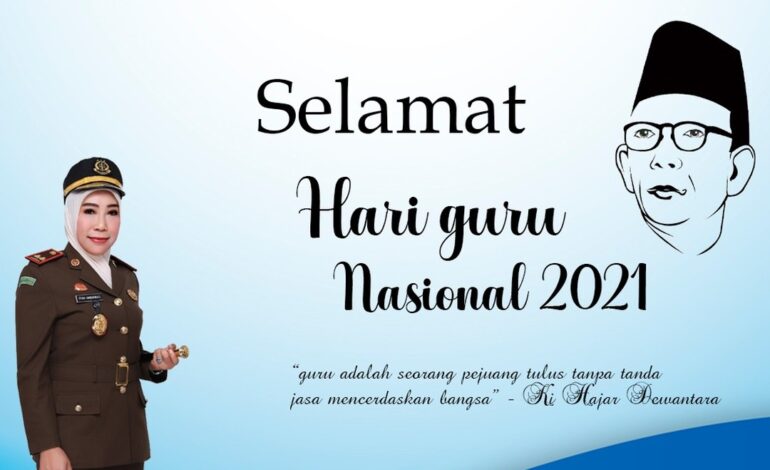  Kepala Kejaksaan Negeri Tulang Bawang (Dyah Ambarwati, S.H., M.H) beserta seluruh jajaran mengucapkan Selamat Hari Guru Nasional 2021 Terima Kasih Guru guru diseluruh Indonesia telah mengajarkan ilmu ilmu yang bermanfaat tanpa rasa pamrih.

@kejaksaan.ri @kejatilampung 
#kejaksaan #kejaksaanri #kejaksaannegeri #jaksa #jaksakita #jaksamenyapa #selamathariguru #hariguru #guru #gurunasional #happyteachersday #teacher #kihajardewantara #terusbergerakdanberkarya #berkaryauntukindonesia #berkaryauntukbangsa