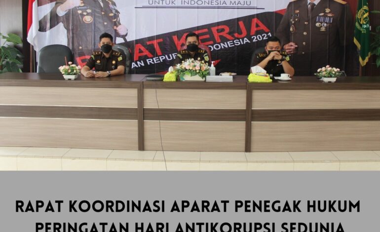  Senin, 06 Desember 2021 Kasi Pidana Khusus (Rudi Iskonjaya, S