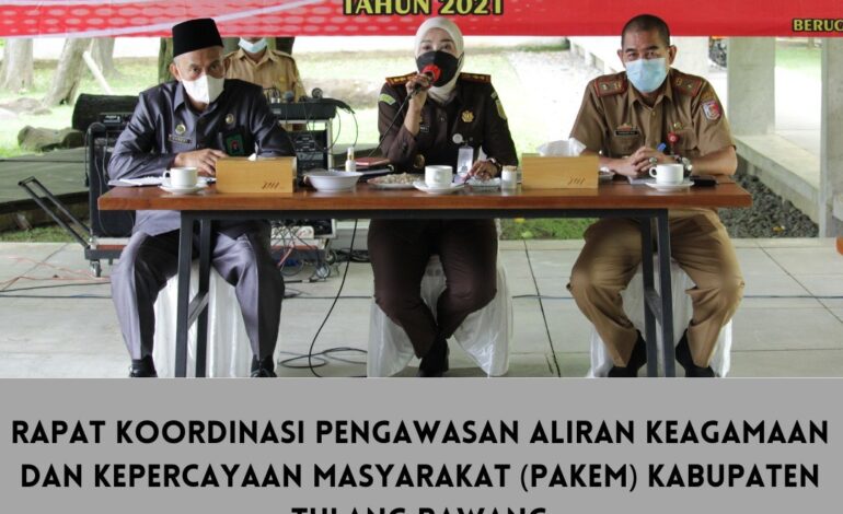  Senin, 13 Desember 2021 Kepala Kejaksaan Negeri Tulang Bawang (Dyah Ambarwati, S