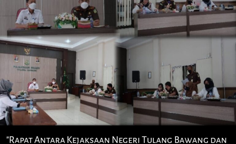  Pada hari Rabu tanggal 30 Maret 2022 bertempat di Aula Kejaksaan Negeri Tulang Bawang