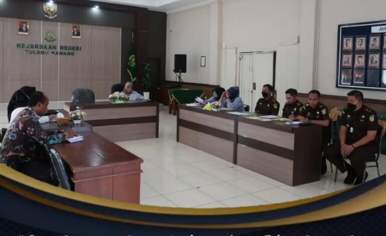  Pada Rabu, 14 April 2022 telah dilaksanakan Rapat Pamaparan bersama BPKAD Kabupaten Mesuji Terkait Permasalahan Hukum