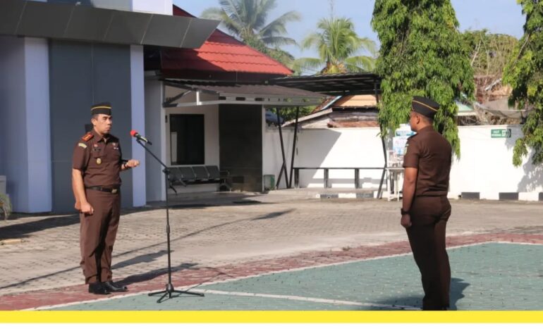  Kejaksaan Negeri Tulang Bawang melaksanakan upacara memperingati HARI KEBANGKITAN NASIONAL ke – 114th