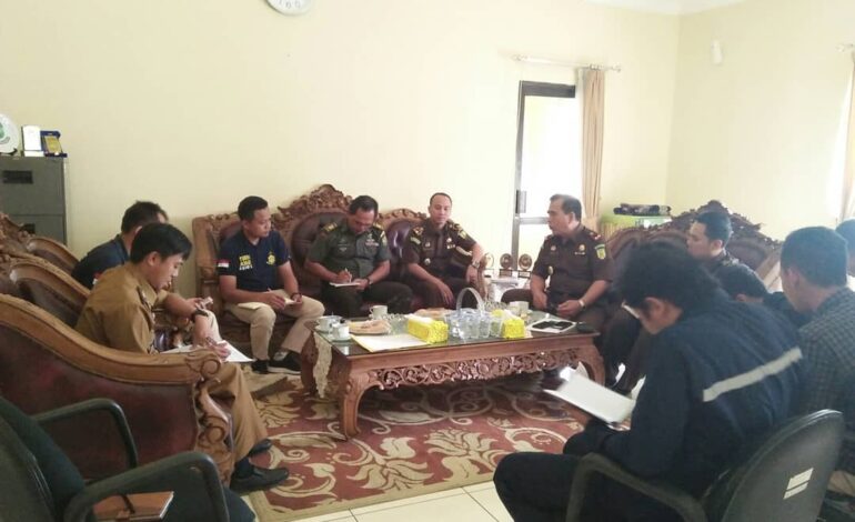  Rapat Koordinasi Persiapan Sosialisasi Pembebasan Lahan PLN di Kab