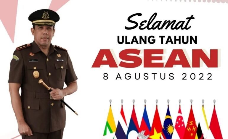  Selamat Ulang Tahun ASEAN ke 55 Tahun 🙏
@kejaksaan.ri @kejat…