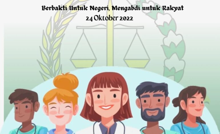  Kepala Kejaksaan Negeri Tulang Bawang Devi Freddy Muskitta,SH.,MH Beserta Jajaran Pegawai Kejaksaan Negeri Tulang Bawang Mengucapkan “Selamat Memperingati Hari Dokter Nasional ke-72” Berbakti Untuk Negeri, Mengabdi Untuk Rakyat. 
@kejaksaan.ri @kejatilampung