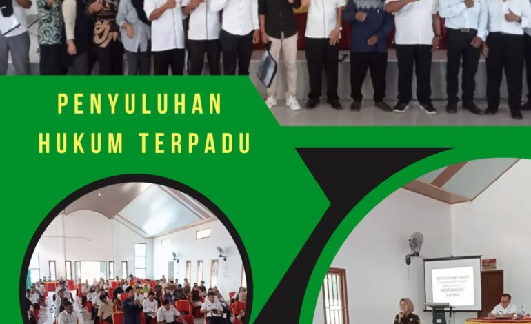  Kejaksaan Negeri Tulang Bawang menjadi narasumber Penyuluhan Hukum Terpadu dengan Tema “Tingkatkan Wawasan dan Pemahaman Hukum dengan Mewujudkan Masyarakat Cerdas Hukum”