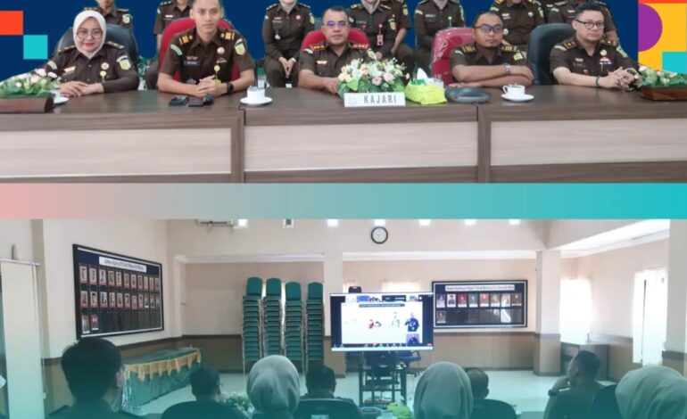 Kejaksaan Negeri Tulang Bawang mengikuti Zoom Meeting Acara Puncak Peringatan Hari Antikorupsi Sedunia (HAKORDIA) Tahun 2022 dengan Tema “ Indonesia Pulih, Bersatu Berantas Korupsi”