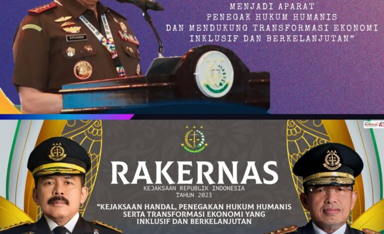  Kejaksaan Negeri Tulang Bawang Mengikuti Video Conference (Vicon) RAKERNAS Hari ke-2 (Dua) Kejaksaan Republik Indonesia Tahun 2023 Dengan Tema “Kejaksaan Handal,Penegakkan Hukum Humanis Serta Transformasi Ekonomi yang Inklusif dan Berkelanjutan”