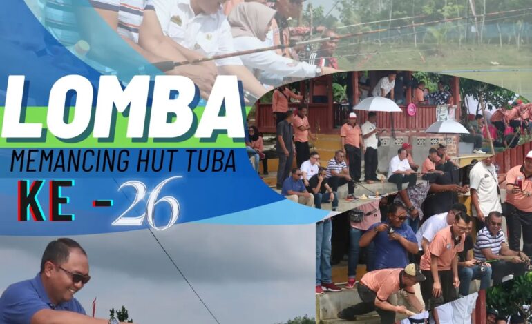  Kejaksaan Negeri Tulang Bawang berpartisipasi Mengikuti Lomba Memancing Dalam Rangka Memperingati Hari Ulang Tahun Tulang Bawang Ke-26 Tahun