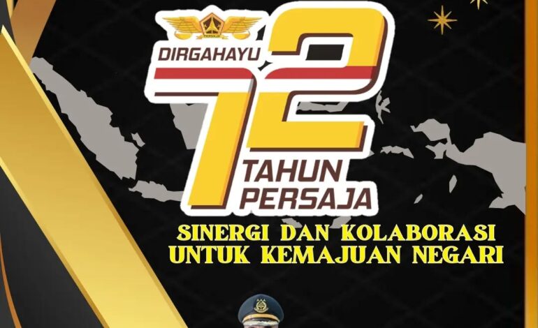  Kepala Kejaksaan Negeri Tulang Bawang Beserta Seluruh Jajaran Kejaksaan Negeri Tulang Bawang mengucapkan “Selamat Ulang Tahun Persatuan Jaksa Indonesia (PERSAJA) Ke- 72 Tahun. 
Sinergi Dan Kolaborasi Untuk Kemajuan Negeri. 

@kejaksaan.ri @kejatilampung @persaja_reborn 
#JaksaProfesional #JaksaBerintegritas #persaja #jaksa_indonesia #KejaksaanRI