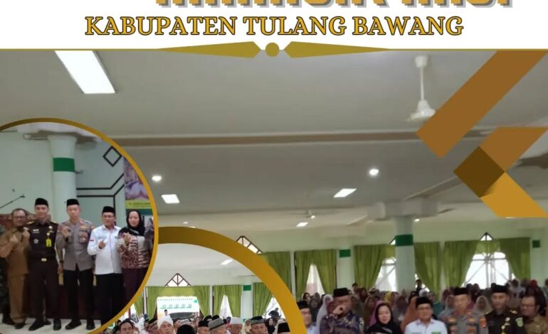  Kejaksaan Negeri Tulang Bawang menghadiri Kegiatan Manasik Haji Kabupaten Tulang Bawang Tahun 2023