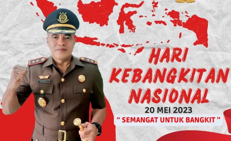  Kepala Kejaksaan Negeri Tulang Bawang Beserta Seluruh Jajaran Mengucapkan “Selamat Hari Kebangkitan Nasional”20 Mei 1908 – 20 Mei 2023 ( 115 Tahun ) 
Semangat Untuk Bangkit. 
@kejaksaan.ri @kejatilampung