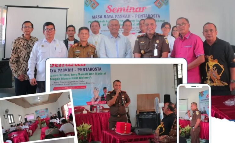  Kejaksaan Negeri Tulang Bawang Melakukan Kegiatan Seminar “Masa Raya Paskah – Pentakosta”Peran Tokoh Agama Kristen yang ramah dan moderat di Tengah Masyarakat Majemuk