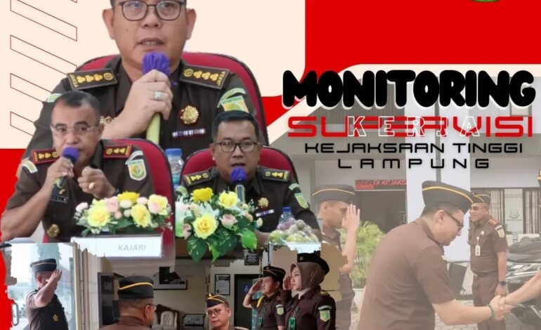  Kejaksaan Negeri Tulang Bawang Menerima Kunjungan Asisten Intelijen Kejaksaan Tinggi Lampung dan Kasi C pada Intelijen Kejaksaan Tinggi Lampung melaksanakan Supervisi Umum di Kejaksaan Negeri Tulang Bawang