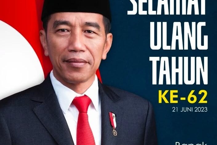  Segenap Keluarga Besar Kejaksaan Republik Indonesia mengucapkan Selamat Ulang Tahun Presiden Republik Indonesia Bapak Ir
