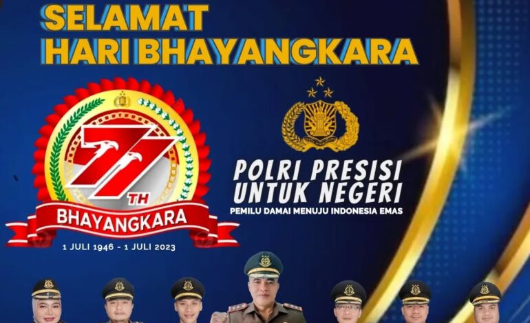  Kepala Kejaksaan Negeri Tulang Bawang Berserta Seluruh Keluarga Besar Kejaksaan Negeri Tulang Bawang Mengucapkan “Selamat Hari Bhayangkara ke 77 Tahun ”1 Juli 1946- 1 Juli 2023 ”
Polri Presisi Untuk Negeri, Pemilu Damai Menuju Indonesia Emas. 

@kejaksaan.ri @kejatilampung @divisihumaspolri