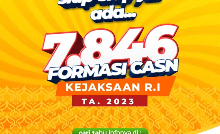  Spill pengadaan Calon Pegawai Negeri Sipil ( CPNS ) di lingkungan Kejaksaan Republik Indonesia sebanyak 7