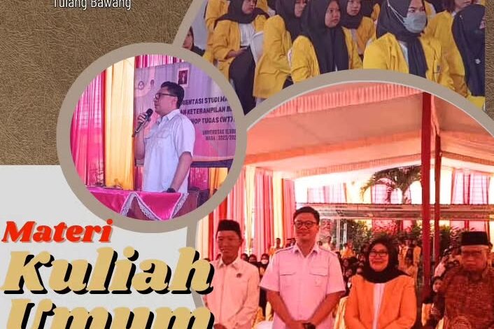  Kejaksaan Negeri Tulang Bawang Memberikan Materi Kuliah Umum pada Mahasiswa Baru Universitas Tulang Bawang