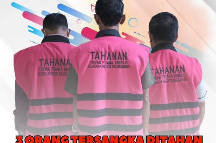  Bahwa pada hari Rabu tanggal 13 September 2023, bertempat di Kantor Kejaksaan Negeri Tulang Bawang, Tim Penyidik pada Bidang Tindak Pidana Khusus Kejaksaan Negeri Tulang Bawang telah melakukan penetapan Tersangka inisial I selaku Mantan Kepala Kampung Gedung Meneng T
