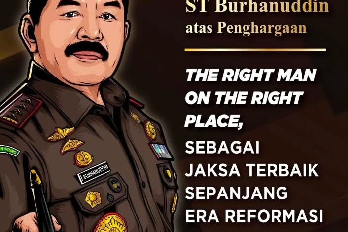  Untuk sekian kalinya, Jaksa Agung @stburhanuddin_ mendapatkan penghargaan atas prestasi dan kerja-kerjanya dalam penegakkan hukum di Indonesia