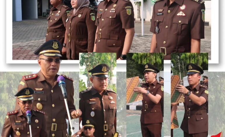  Kejaksaan Negeri Tulang Bawang melaksanakan Upacara memperingati Hari Pahlawan Nasional