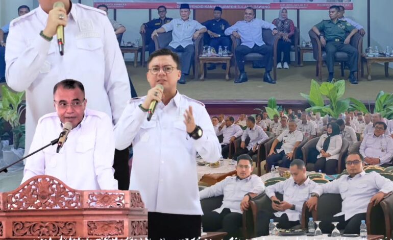  Kejaksaan Negeri Tulang Bawang Menghadiri Kegiatan Pembukaan Program Jaksa dan Polisi Masuk Sekolah Di Kabupaten Tulang Bawang Tahun 2023