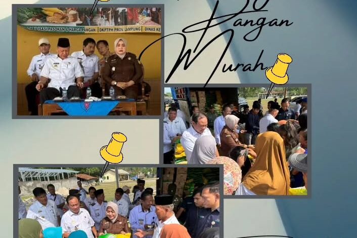  Kejaksaan Negeri Tulang Bawang Melakukan Kegiatan Pembukaan Gerakan Pangan Murah (GPM) di Kabupaten Tulang Bawang