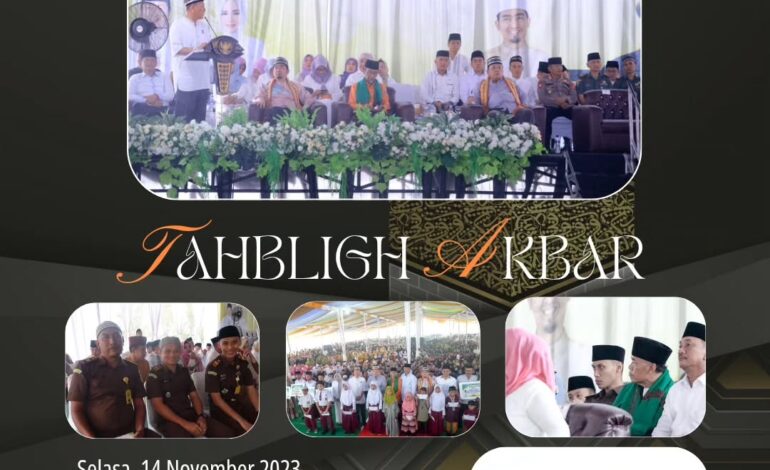  Kejaksaan Negeri Tulang Bawang Menghadiri Acara Tahbligh Akbar dalam Rangka Memperingati Hari Pahlawan tahun 2023