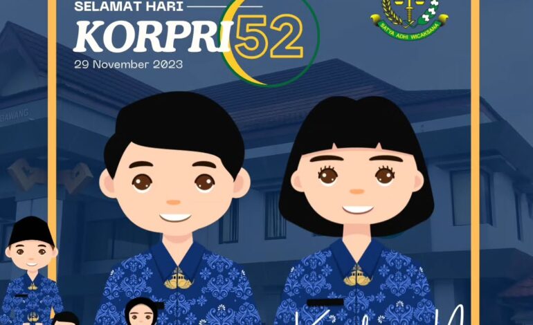  Kepala Kejaksaan Negeri Tulang Bawang Beserta Seluruh Jajaran Mengucapkan “Selamat Memperingati  Hari Korpri Ke 52 Tahun ”29 November 2023 ~ Korprikan Indonesia.