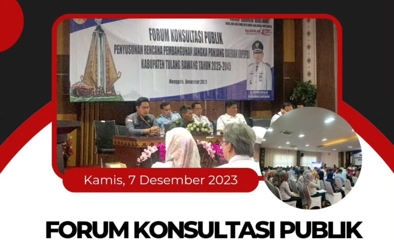  Kejaksaan Negeri Tulang Bawang menghadiri Forum Konsultasi Publik dalam rangka Penyusunan Rencana Pembangunan Jangka Panjang Daerah (RPJPD) Kabupaten Kabupaten Tulang Bawang Tahun 2025- 2045