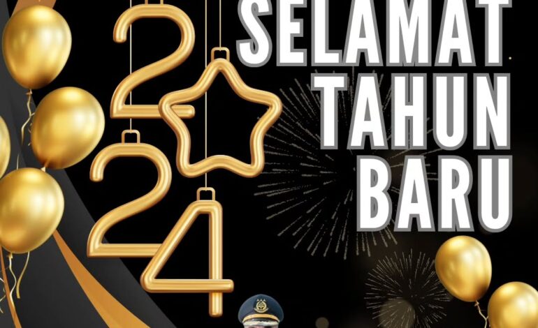  Kepala Kejaksaan Negeri Tulang Bawang Beserta Seluruh Jajaran Mengucapkan “ Selamat Tahun Baru 2024 ”