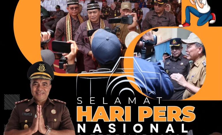 Kepala Kejaksaan Negeri Tulang Bawang Beserta Seluruh Jajaran Mengucapkan “ Selamat Memperingati Hari Pers Nasional ”9 Februari 2024

@kejaksaan.ri @kejatilampung