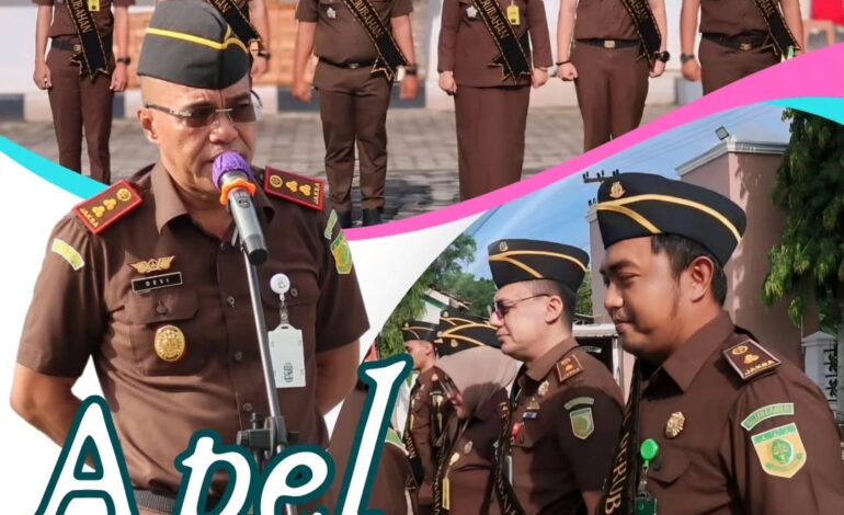  Kejaksaan Negeri Tulang Bawang melaksanakan Apel Pencanangan Integritas Menuju Wilayah Bebas dari Korupsi (WBK) dan Wilayah Birokrasi Bersih Melayani (WBBM)