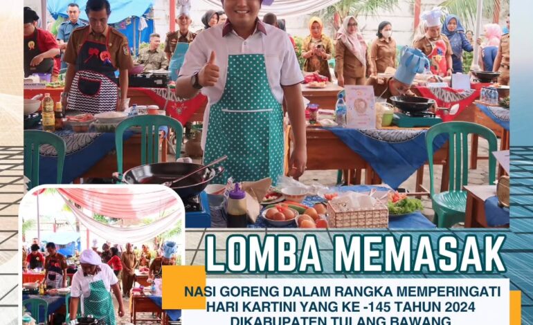  Kejaksaan Negeri Tulang Bawang mengikuti Perlombaan Memasak dalam Rangka Memperingati Hari Kartini ke -145 Tahun 2024
