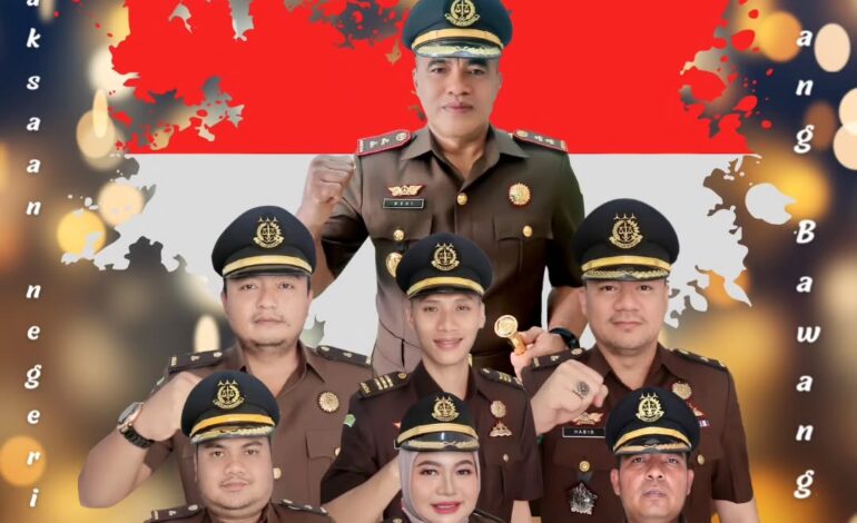  Kepala Kejaksaan Negeri Tulang Bawang Beserta Seluruh Jajaran Kejaksaan Negeri Tulang Bawang Mengucapkan “ Dirgahayu Ke -73 Persatuan Jakarta Indonesia ( PERSAJA ) ”6 mei 2024
PERSAJA Siap Melaksanakan Transformasi Penegakan Hukum Modern Menuju Indonesia Emas 2045.

@kejaksaan.ri
@kejatilampung